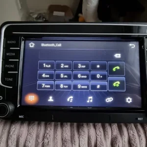 Volkswagen car radio bluetooth 2din sat nav for VW Golf Passat caddy apple carplay android auto - Image 5