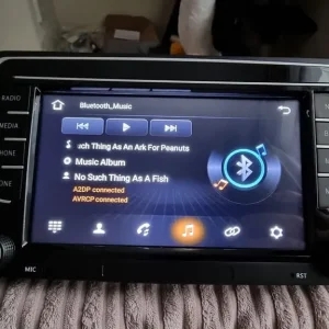 Volkswagen car radio bluetooth 2din sat nav for VW Golf Passat caddy apple carplay android auto - Image 6