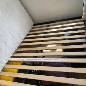 Cheap King size bed frame and mattress for sale - Image 2