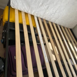 Cheap King size bed frame and mattress for sale - Image 4