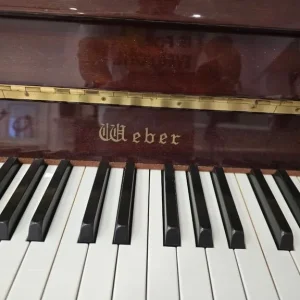 Elegant Weber upright piano - Image 2
