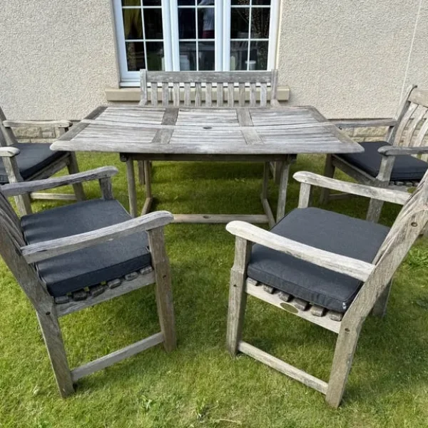 Garden table and chairs