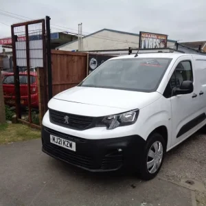 2021 21 PEUGEOT PARTNER 1.5 BLUEHDI 1000 PROFESSIONAL EURO 6 FSH NO VAT - Image 3