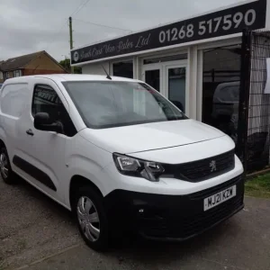 2021 21 PEUGEOT PARTNER 1.5 BLUEHDI 1000 PROFESSIONAL EURO 6 FSH NO VAT