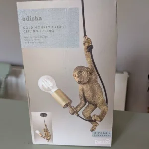 Unopened monkey light fitting. - Image 5