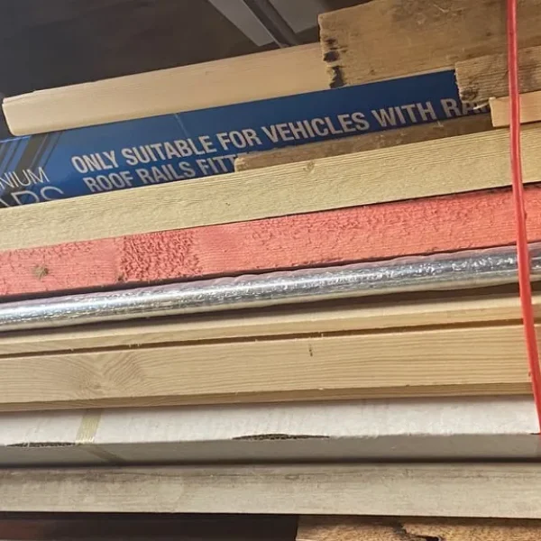 9ft length of chrome plated copper pipe