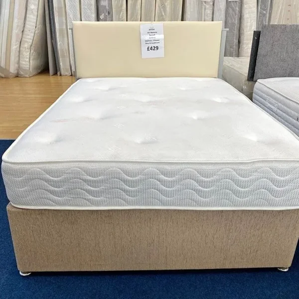 Best Deals !! Brand new King size Plush velvet Divan beds with Mattress - Fast delivery