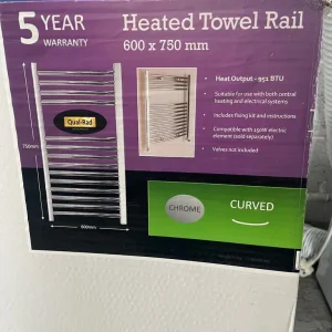 New heated towel rail - Image 2