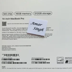 *NEW* 14 Inch Macbook Pro, 2024, M4 Chip, 16GB RAM, 512GB (M255) - Image 2