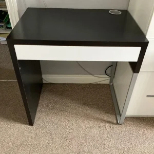 IKEA Micke Desk With Drawer Unit + Shelve 73x50cm - Home & Office Computer Work - Image 2