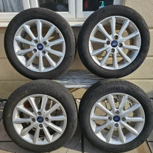 Set of 4 Continental EcoContact 6 195/55R16 87V Car Tyres – Low Wear, Matching Set - Image 1