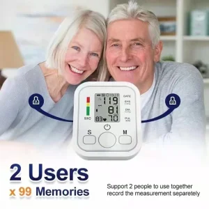 Digital Blood Pressure Monitor Upper Arm Portable Large Cuff Automatic Meter UK - Image 3