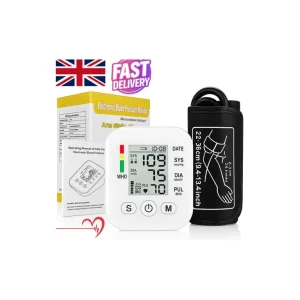 Digital Blood Pressure Monitor Upper Arm Portable Large Cuff Automatic Meter UK