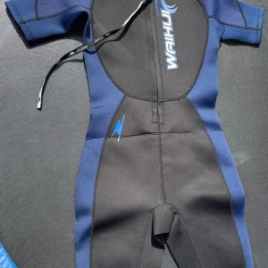 Kids Shorty Blue/Black Wetsuit Size Small 34-36in Chest - Image 2