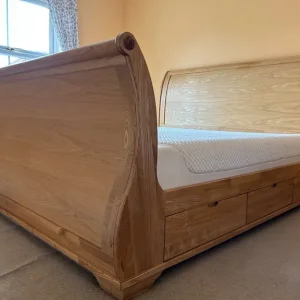 Super King Sleigh bed. - Image 2
