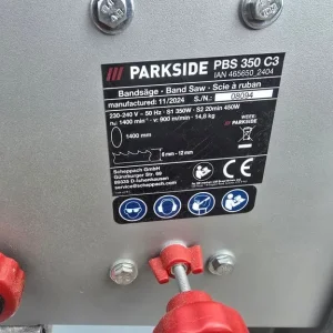 Parkside, Corded Electric Band Saw, like new - Image 4