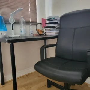 IKEA Office table and revolving chair - Image 4