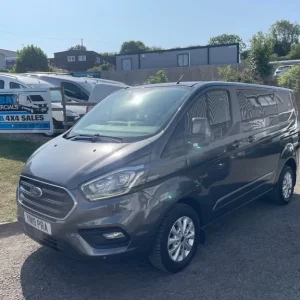 2019 Ford Transit Custom 2.0 EcoBlue 130ps Low Roof D/Cab Limited 6 seat Van Crew Van Diesel Manual