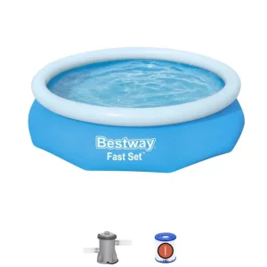 Bestway 10 foot fast set pool with filter pump - Image 5