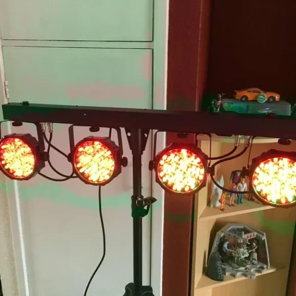 Disco LED Lights and Stand