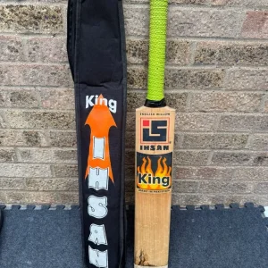 IHSAN KING CRICKET BAT WITH CASE COVER - Image 2