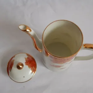 Japanese 9 piece Tea/Coffee Demitasse Set Autumn Leaves - Image 7