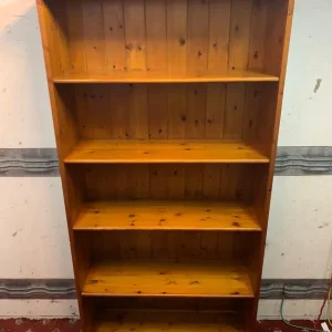 Pine bookcase - Image 6