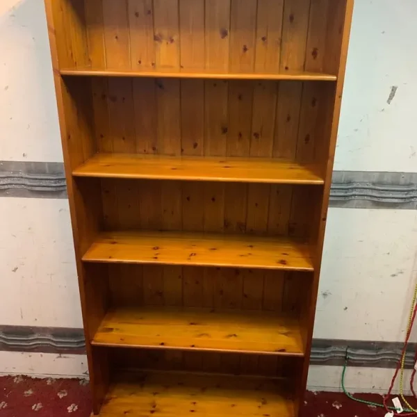 Pine bookcase