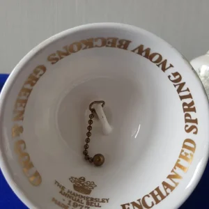 3 x Ornamental Bells. 2 x Bone China, 1 x Glass - Image 5