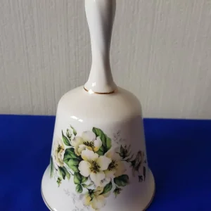 3 x Ornamental Bells. 2 x Bone China, 1 x Glass - Image 6