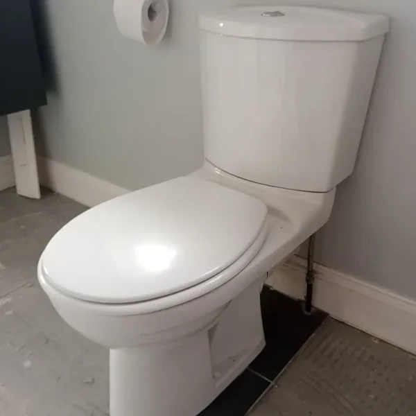 Low flush toilet