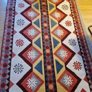 IKEA - CYKELVÄG Rug, low pile, multicolor (COLLECTION ONLY)