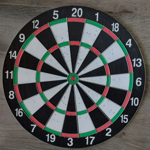 15 Inch Dart Board Set Double Sided Dartboard