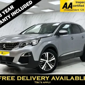 2019 Peugeot 3008 1.5 BlueHDi Allure SUV 5dr Diesel EAT Euro 6 (s/s) (130 ps) HATCHBACK Diesel Au...