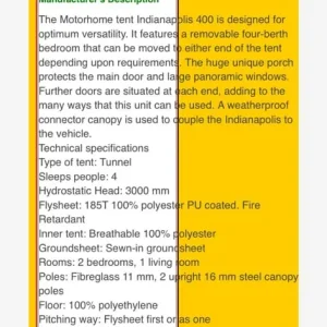 Drive away awning - Image 3