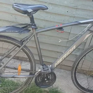 Merida Crossway 20 hybrid bike.