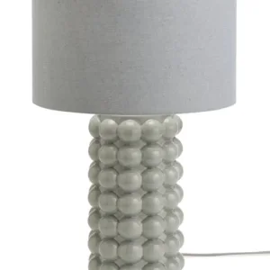 Habitat Pair of large grey bobble lamps vgc - Image 6