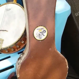 Vintage Solid Bodied Small Guitar or Instrument Case - Image 4