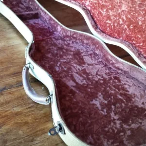 Vintage Solid Bodied Small Guitar or Instrument Case - Image 6