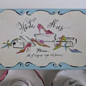 Espresso Coffee Set Of 4 Cups And Saucers By Rosanna.Hanti Shoes