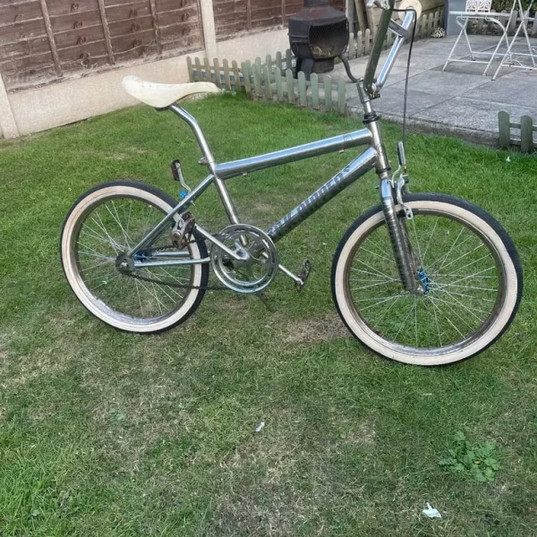 OLD SCHOOL CHROME BMX BIKE FOR COLLECTOR ‘PK RIPPER’ BMX