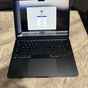 Apple M3 MacBook Air 2024 with LCD damage