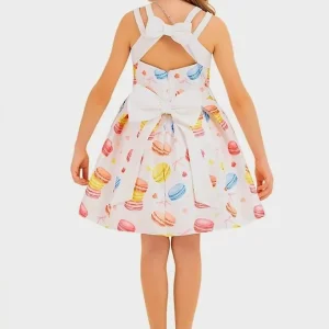 Beautiful luxury dress for girls with matching bag ( 2 to 5 years old) - Image 2