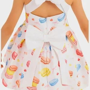 Beautiful luxury dress for girls with matching bag ( 2 to 5 years old) - Image 3