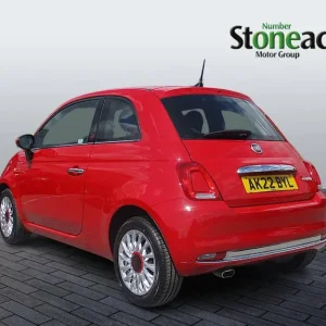 2022 Fiat 500 1.0 Mild Hybrid Red 3dr Hatchback - Image 4