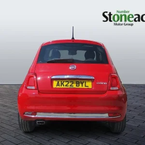 2022 Fiat 500 1.0 Mild Hybrid Red 3dr Hatchback - Image 5
