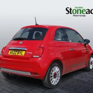 2022 Fiat 500 1.0 Mild Hybrid Red 3dr Hatchback - Image 6
