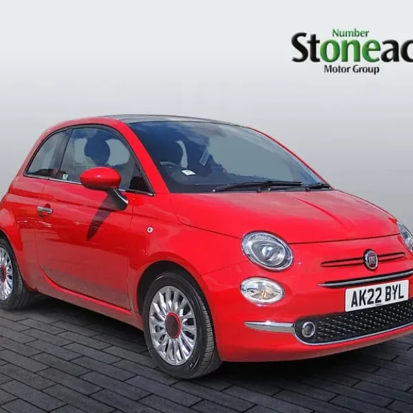 2022 Fiat 500 1.0 Mild Hybrid Red 3dr Hatchback