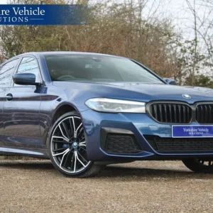 2021 BMW 5 Series 530e M Sport 4-door saloon