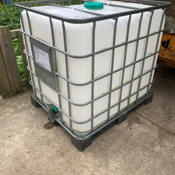 IBC clean and food grade.